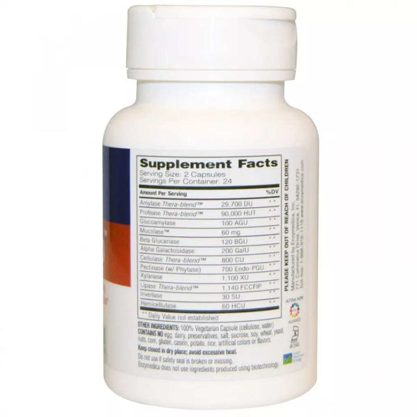 Enzymedica MucoStop - 48 Capsules