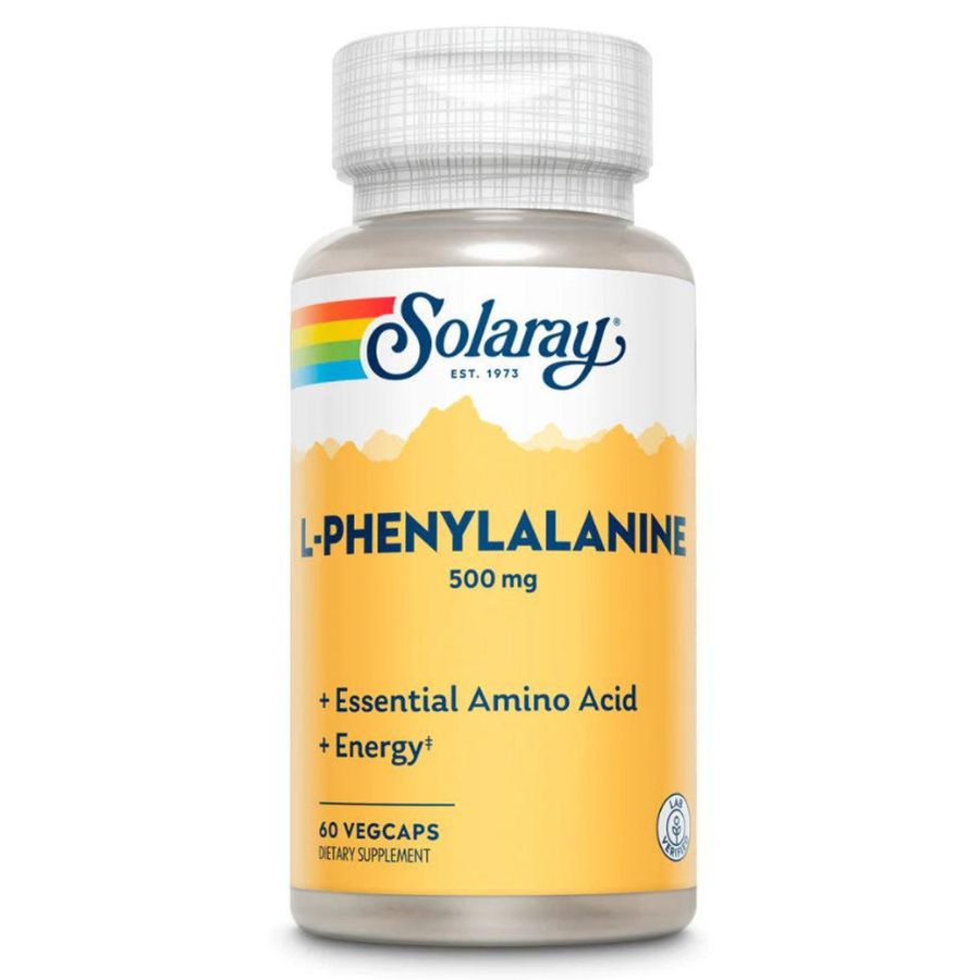 Solaray L-Phenylalanine 500mg 60 Caps
