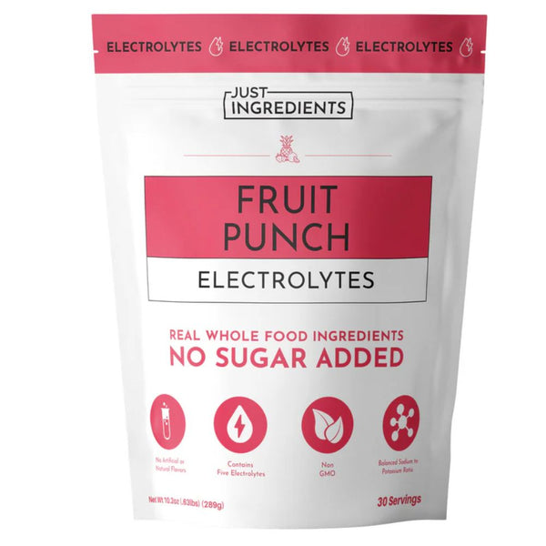Just Ingredients Fruit Punch Electrolytes - 10.2 oz