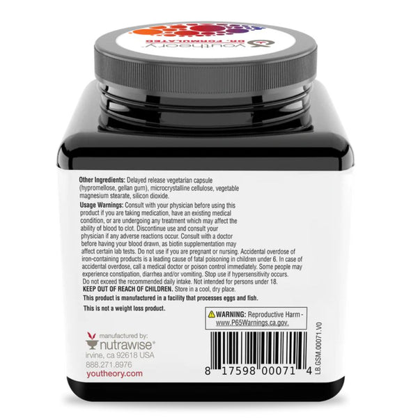 Youtheory GLP-1 Support High Potency Multi