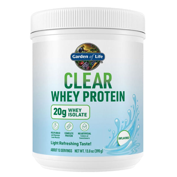 Garden of Life Clear Whey Protein – Unflavored 390 gram