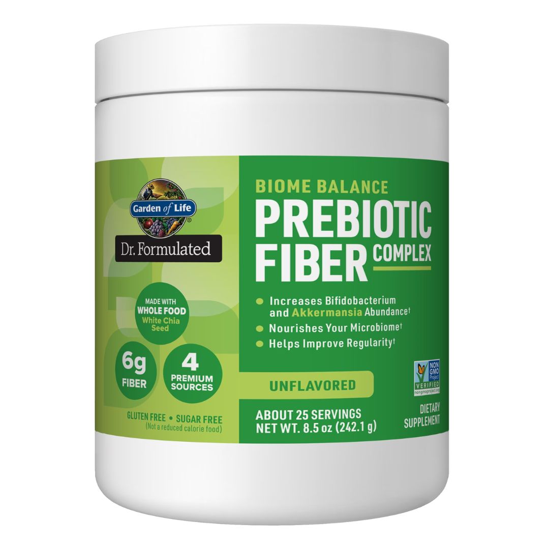Garden of Life Dr. Formulated Biome Balance Prebiotic Fiber Complex – 242.5 g