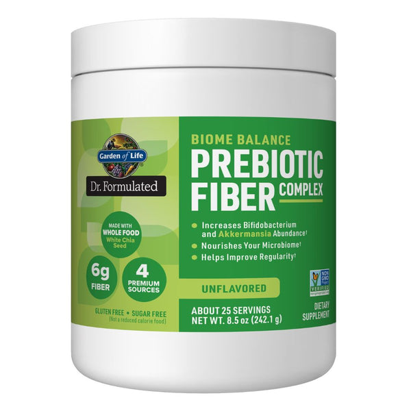 Garden of Life Dr. Formulated Biome Balance Prebiotic Fiber Complex – 242.5 g