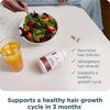 Ancient Nutrition Hair Growth + Hydrolyzed Collagen - 30 Servings - 60 Caps