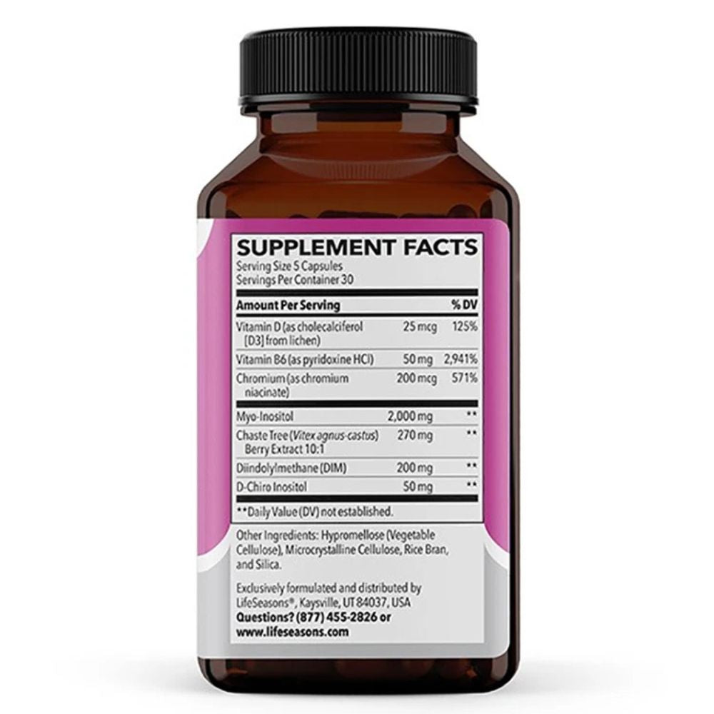 LifeSeasons Hormone Balance – PCOS Support™ 150 Capsules