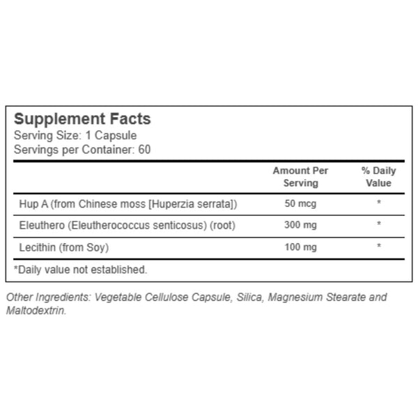 Solaray Huperzine A - 50mcg - 60 VegCaps