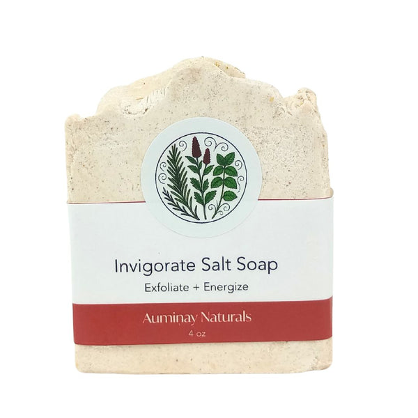 Auminay Naturals Invigorate Salt Soap - 4 oz