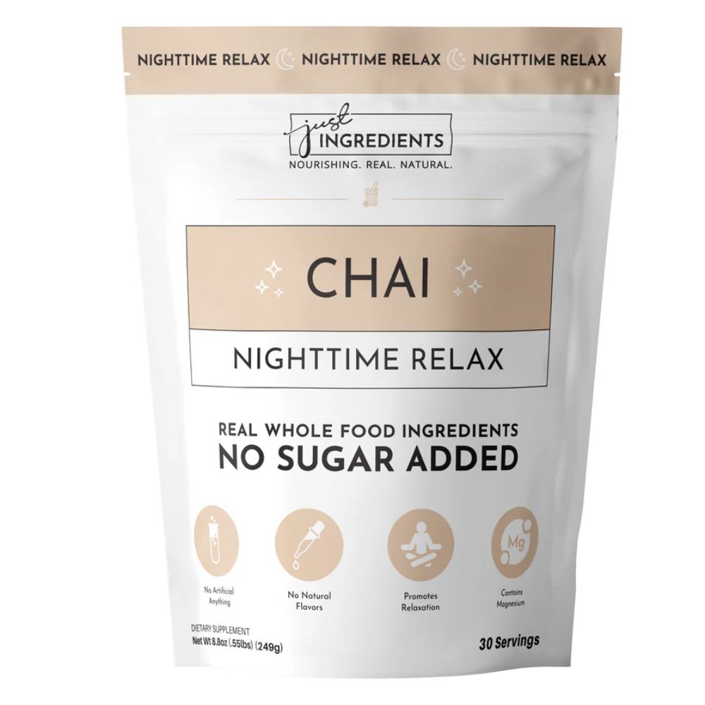 Just Ingredients Chai Nighttime Relax - 8.8 oz