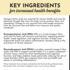 Just Ingredients Omega - 3 DHA + EPA Fish Oil - 60 Capsules