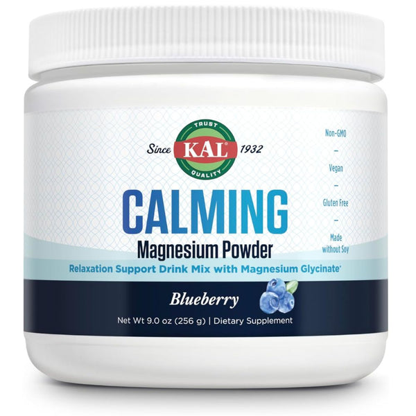 KAL Calming Magnesium Powder - Blueberry 9oz