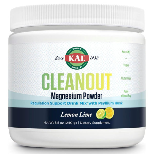 KAL CLEANOUT Magnesium Powder - Lemon Lime 8 oz