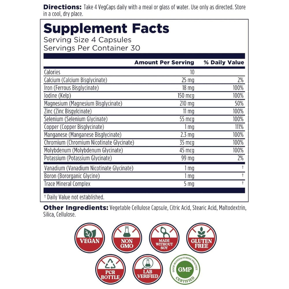 KAL TOTAL MINERAL + 120 Capsules