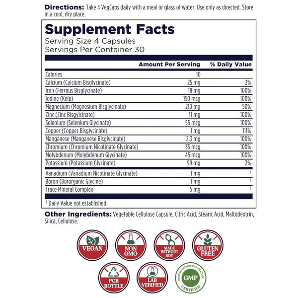 KAL TOTAL MINERAL + 120 Capsules