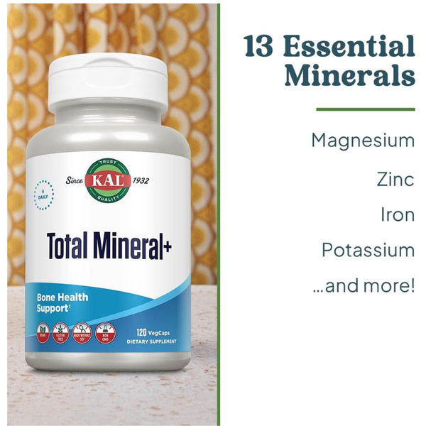 KAL TOTAL MINERAL + 120 Capsules