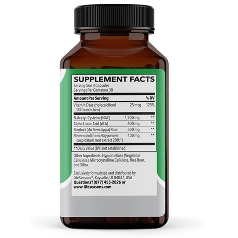 LifeSeasons Kidney Support 120 Capsules