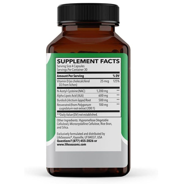 LifeSeasons Kidney Support 120 Capsules