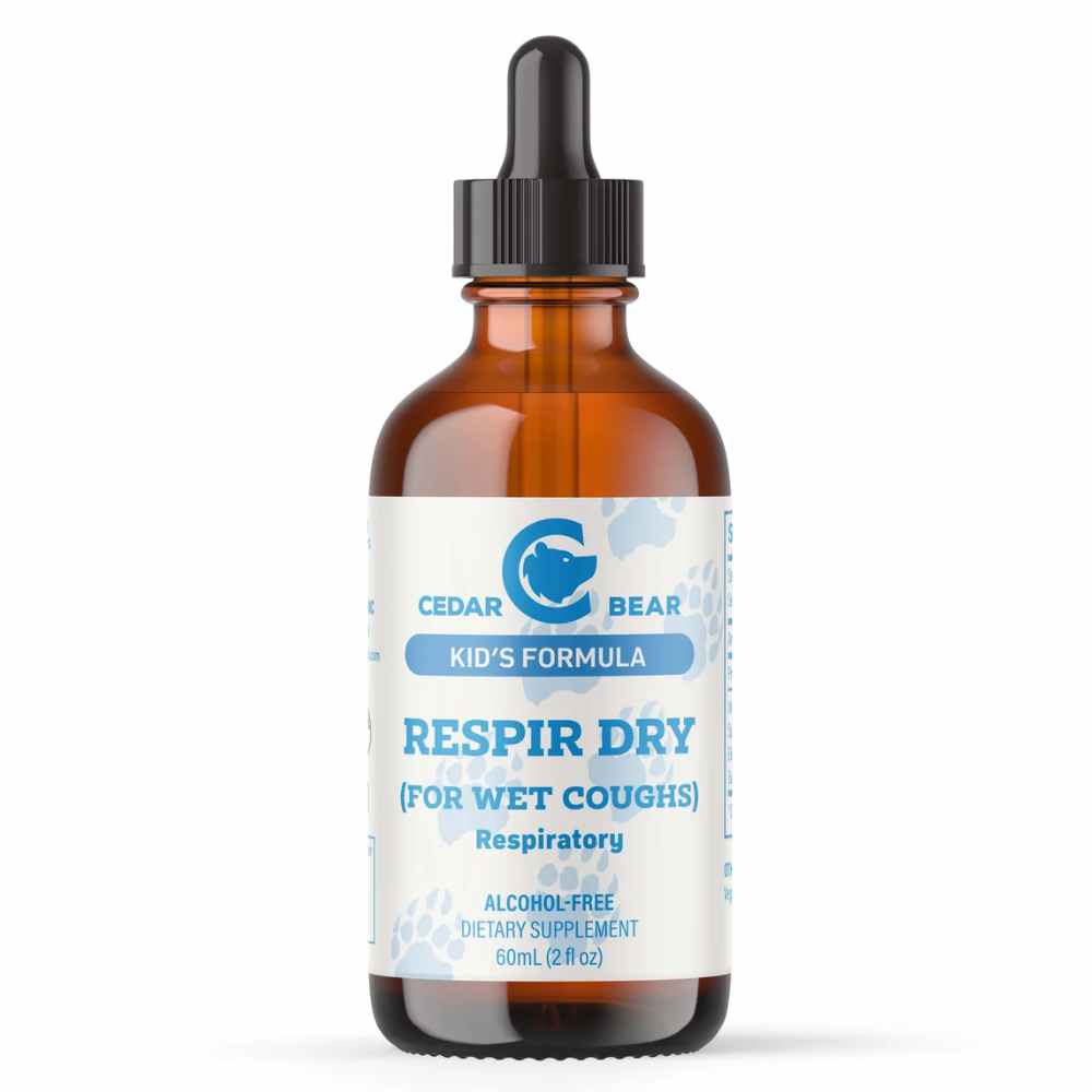 Cedar Bear Kids Respir Dry (For Wet Coughs) 2 Ounce