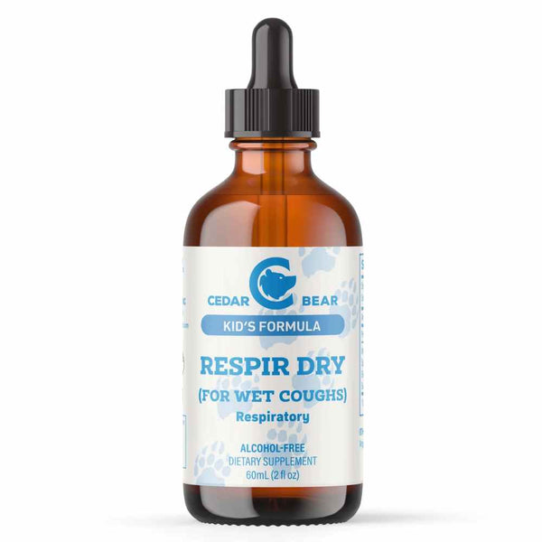 Cedar Bear Kids Respir Dry (For Wet Coughs) 2 Ounce