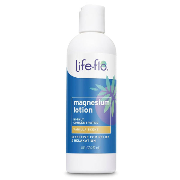 Life-flo Magnesium Lotion – 8 oz. Vanilla Scent