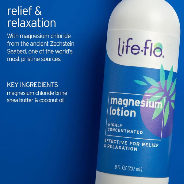 Life-flo Magnesium Lotion – 8 oz. Unscented