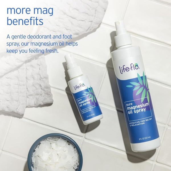Life-flo Pure Magnesium Oil 8 Ounce