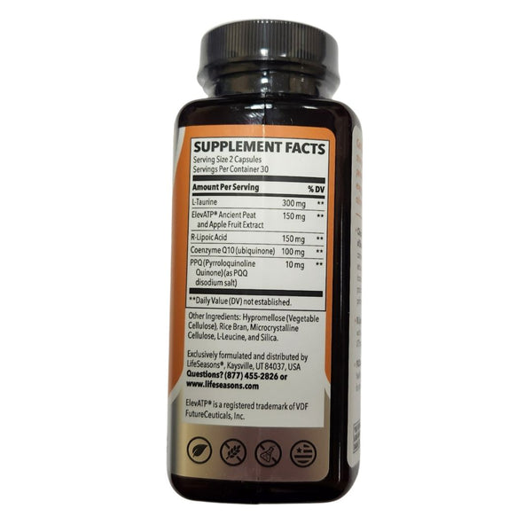 LifeSeasons Cell Fuel-R Mitochondrial Energy & Performance Support  60 VegCaps