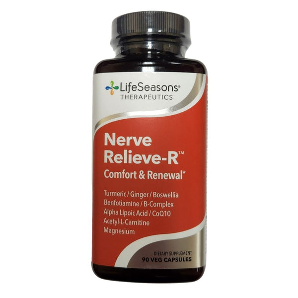 LifeSeasons Nerve Relieve-R Nerve Comfort & Renewal Support  90 VegCaps
