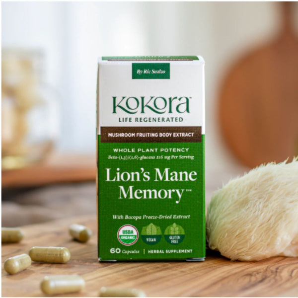 Kokora Lion’s Mane Memory - 800 mg - 60 Caps