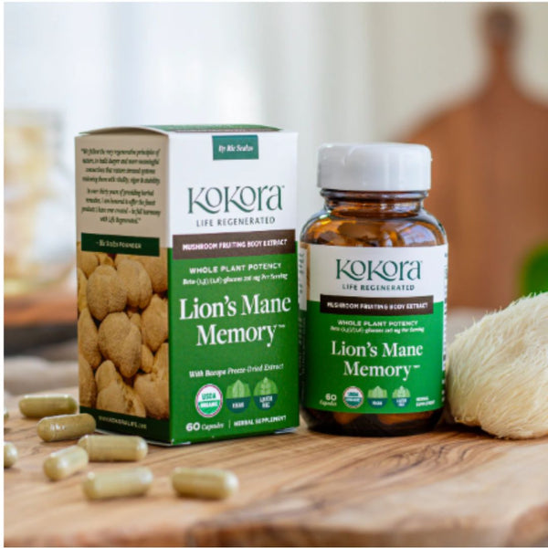 Kokora Lion’s Mane Memory - 800 mg - 60 Caps
