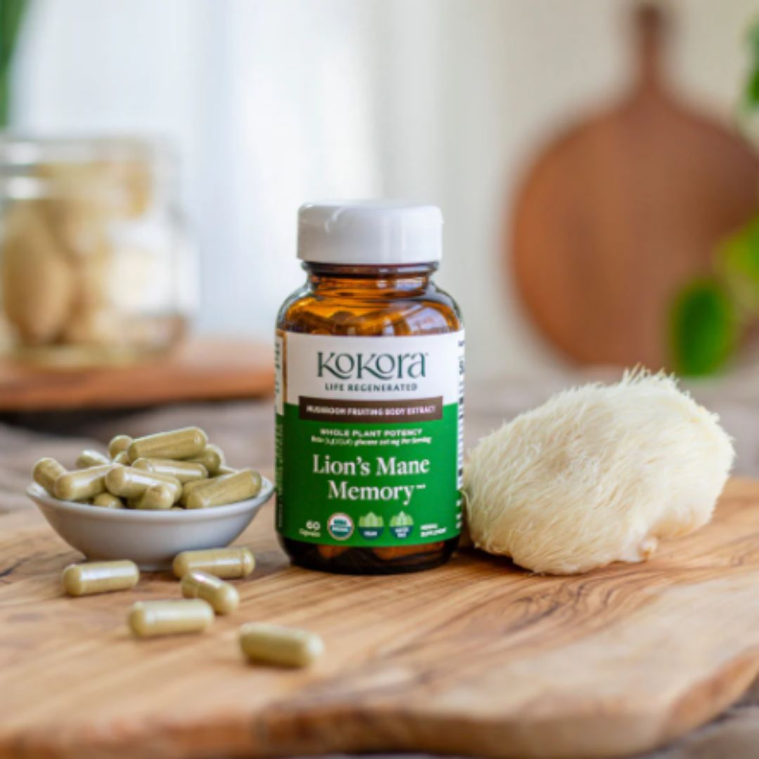 Kokora Lion’s Mane Memory - 800 mg - 60 Caps