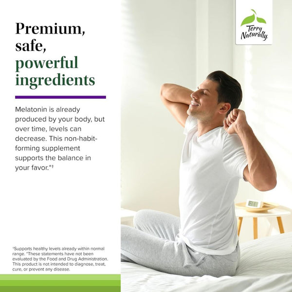 Terry Naturally Melatonin EP120 10mg – 60 Tablets