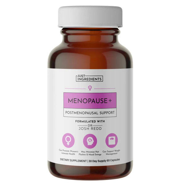 Just Ingredients Menopause + Postmenopausal Support - 60 Capsules