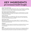 Just Ingredients Menopause + Postmenopausal Support - 60 Capsules