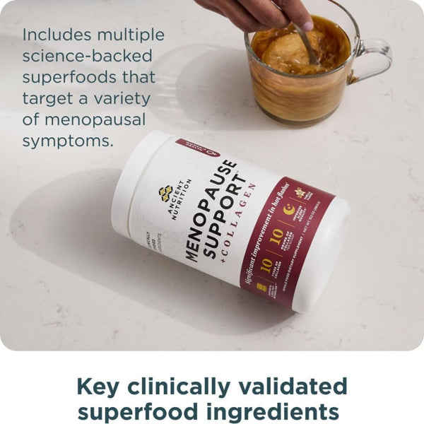 Ancient Nutrition Ancient Nutrition Menopause Support + Collagen Powder - 25 Servings - 10.2 oz