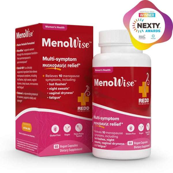 Redd Remedies Menowise 60 Capsules - 60 VegCaps