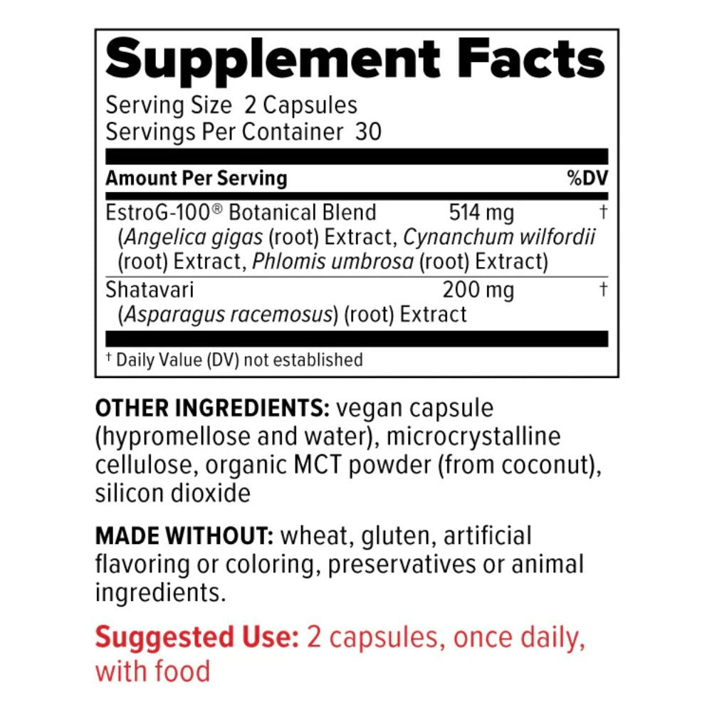 Redd Remedies Menowise 60 Capsules - 60 VegCaps