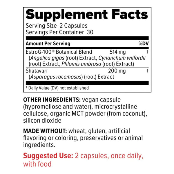 Redd Remedies Menowise 60 Capsules - 60 VegCaps