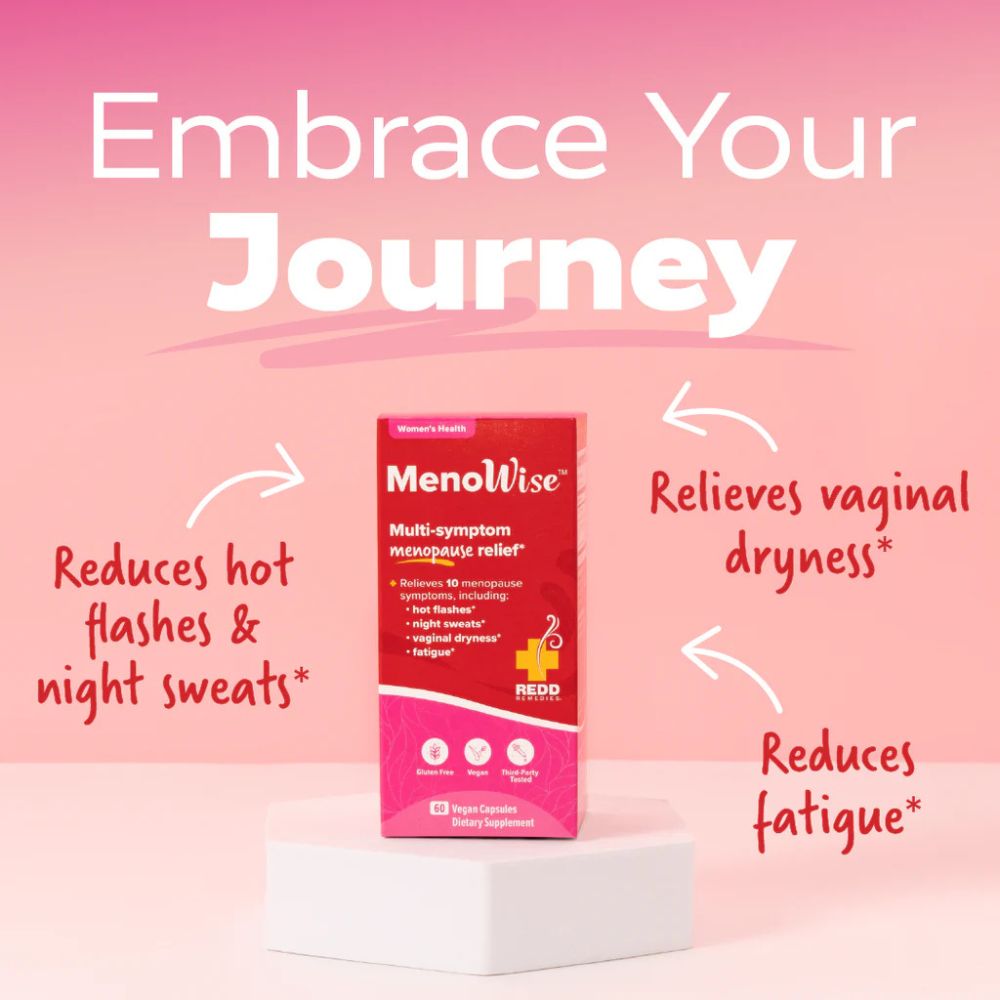 Redd Remedies Menowise 60 Capsules - 60 VegCaps