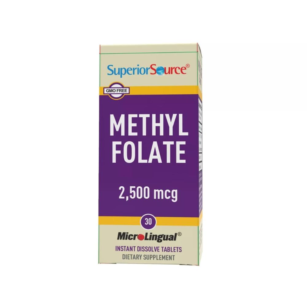 Methyl Folate 2,500 mcg - 30 Tablets