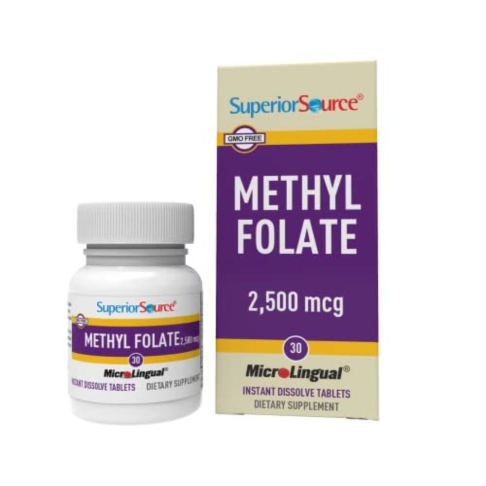 Methyl Folate 2,500 mcg - 30 Tablets