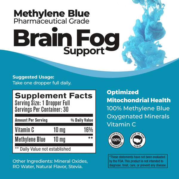 Best 365 Labs Methylene Blue - Brain Fog Support 1 floz