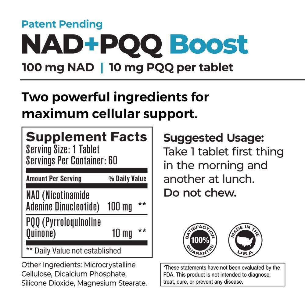 Best 365 Labs Methylene Blue - NAD + PQQ - 60 Tablets