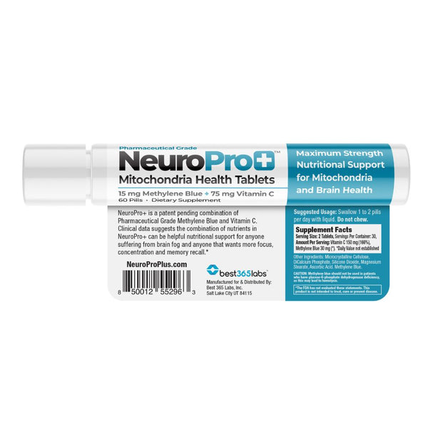 Best 365 Labs Methylene Blue - NeuroPro+ - 60 Tablets