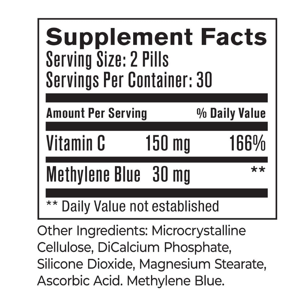 Best 365 Labs Methylene Blue - NeuroPro+ - 60 Tablets