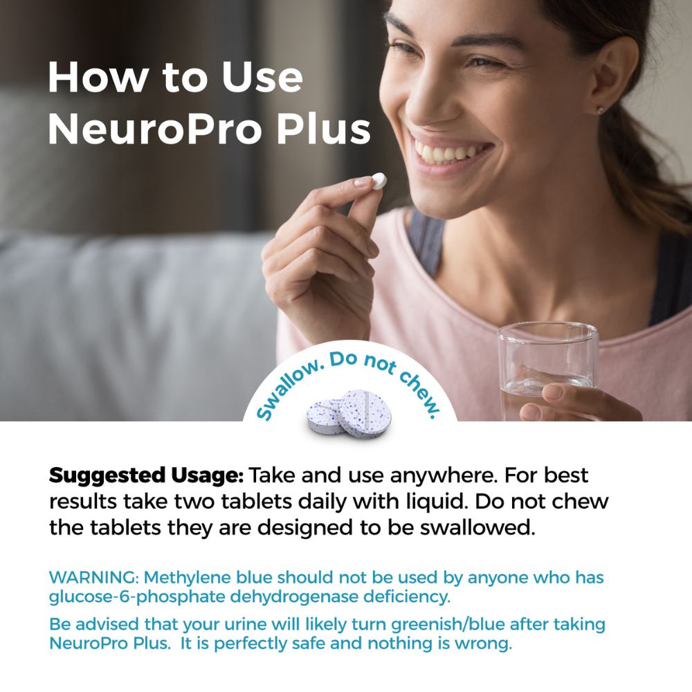 Best 365 Labs Methylene Blue - NeuroPro+ - 60 Tablets