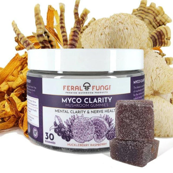 Myco Clarity Mushroom Blend Gummies 30 ct