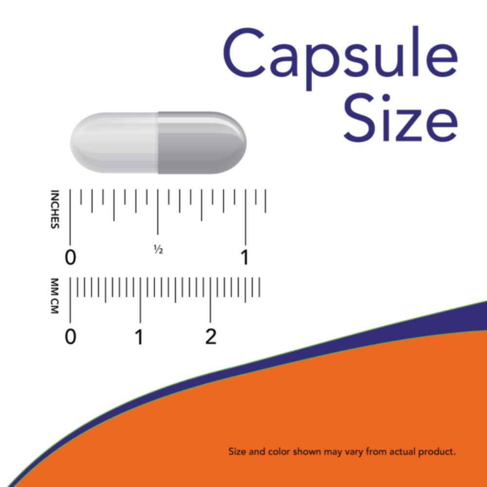 NOW L-Ornithine - 500mg - 120 Veg Capsules