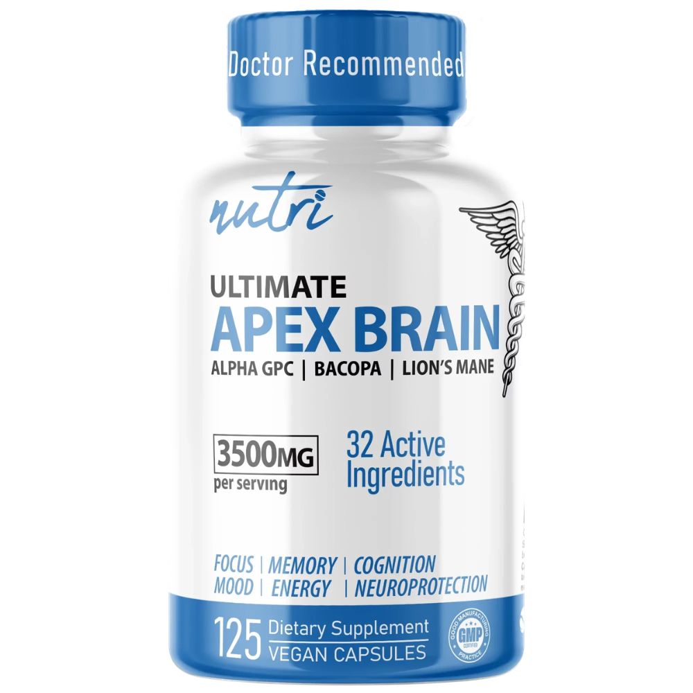 Natures Fusions Apex Brain 3500mg 125 Capsules