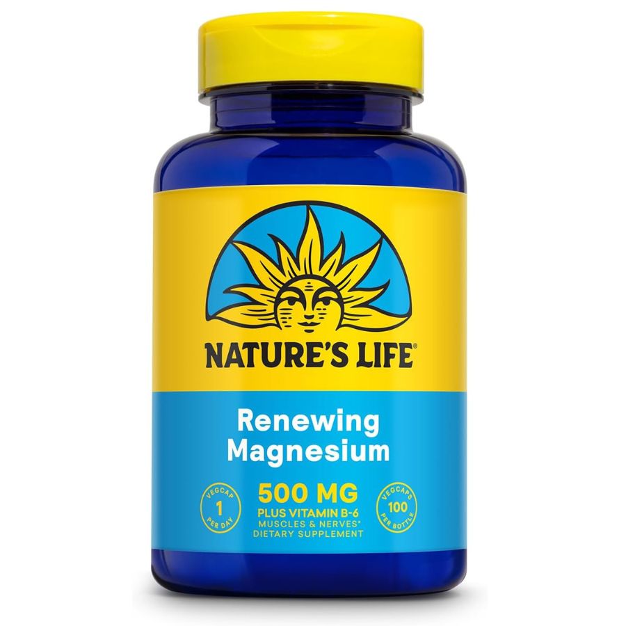 Nature's Life Renewing Magnesium - 500 mg - 100 VegCaps