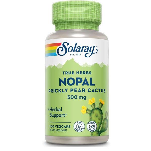 Solaray Nopal (Prickly Pear Cactus) 500 mg – 100 VegCaps